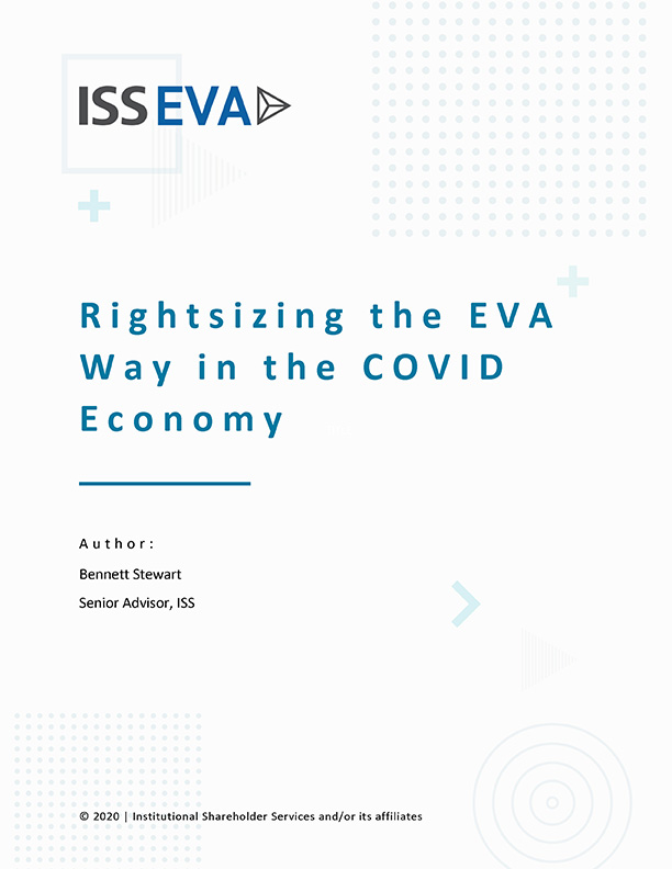 Rightsizing the EVA Way in the COVID Economy