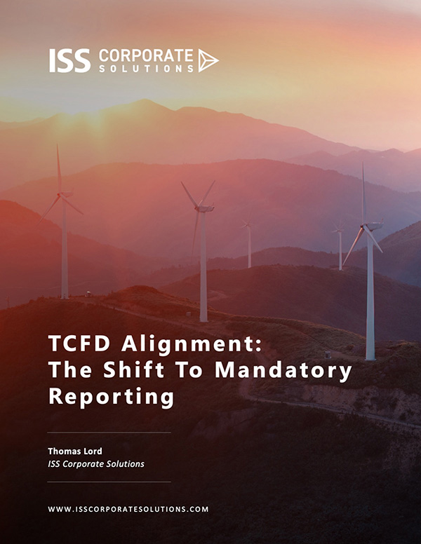 TCFD Alignment: The Shift To Mandatory Reporting