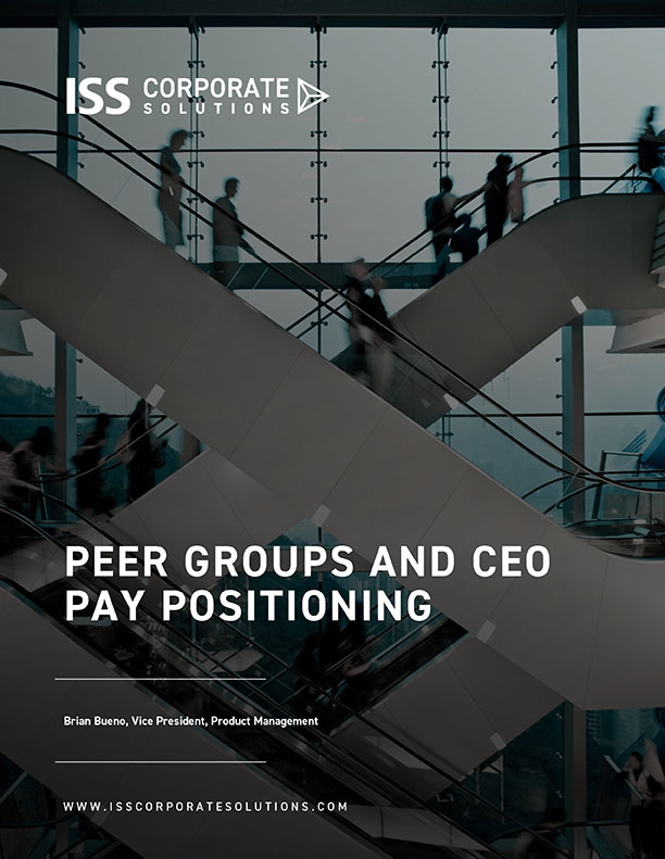 Peer Groups and CEO Pay Positioning