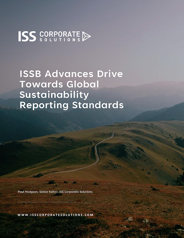 ISSB Advances Drive Towards Global Sustainability Reporting Standards