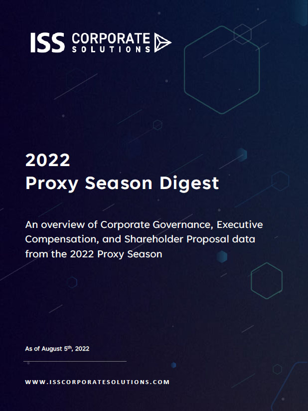 Proxy Season Digest 2022