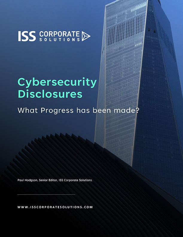 Cybersecurity Disclosures: What Progress Has Been Made?