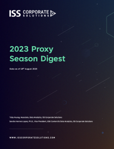 Proxy Season Digest 2023 featured image